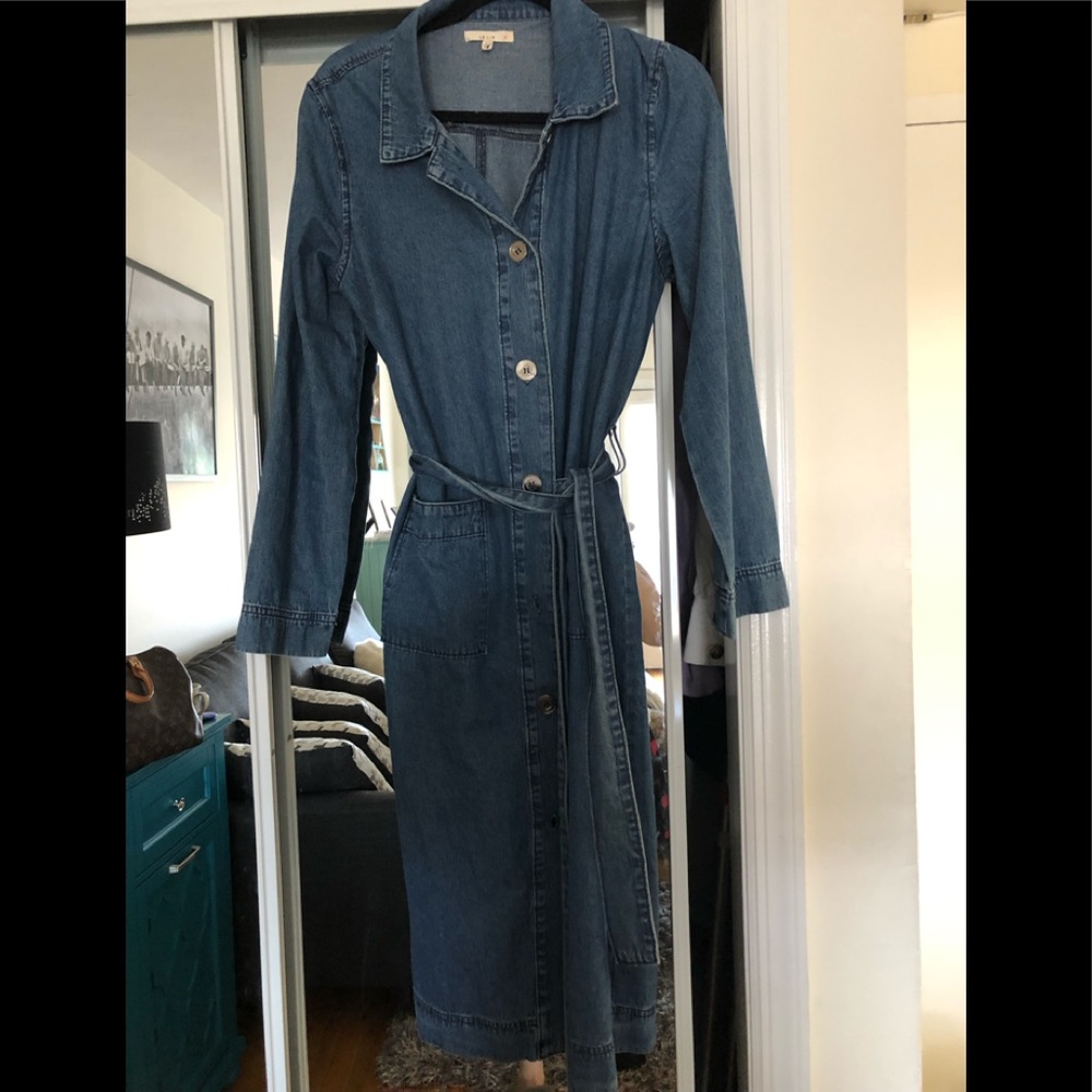 Lelis Jean Dress , knee length from Reign